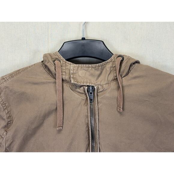 21 Men Brown Utility Worker wear Jacket All American Brand Size L - Picture 3 of 16